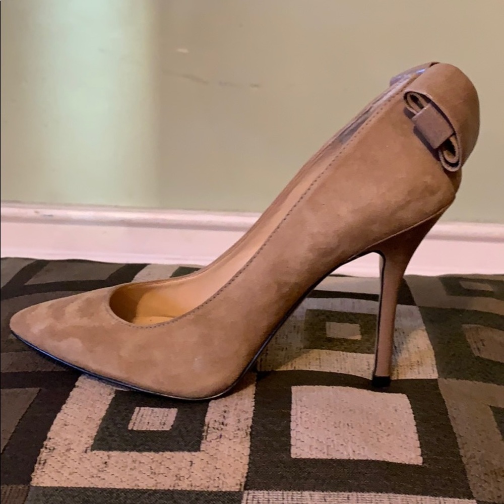 Enzo Angiolini tan suede/leather shoes